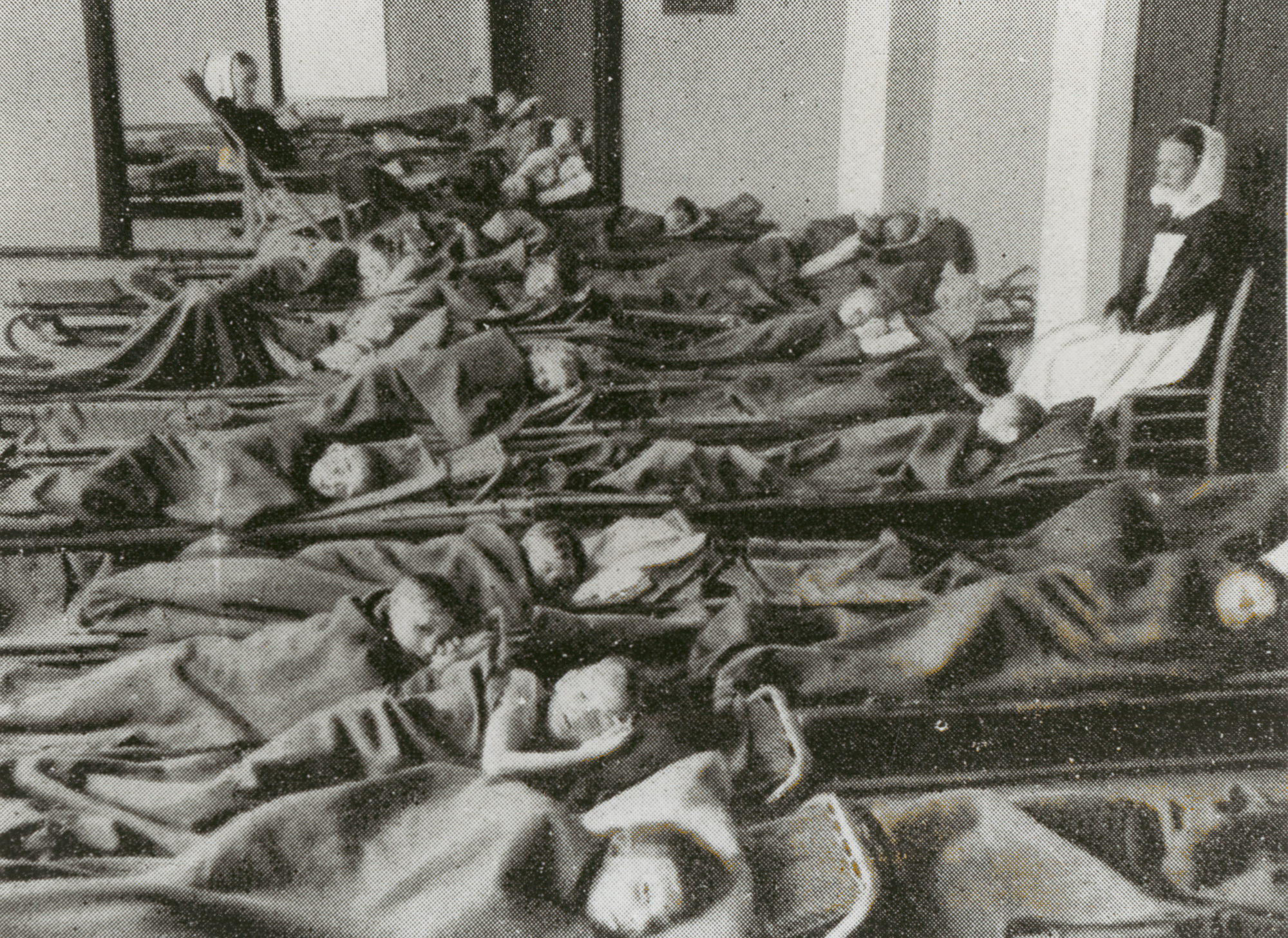 Tuberkoloseheilstätte, 1947. Foto: Stiftung Diakonissenhaus