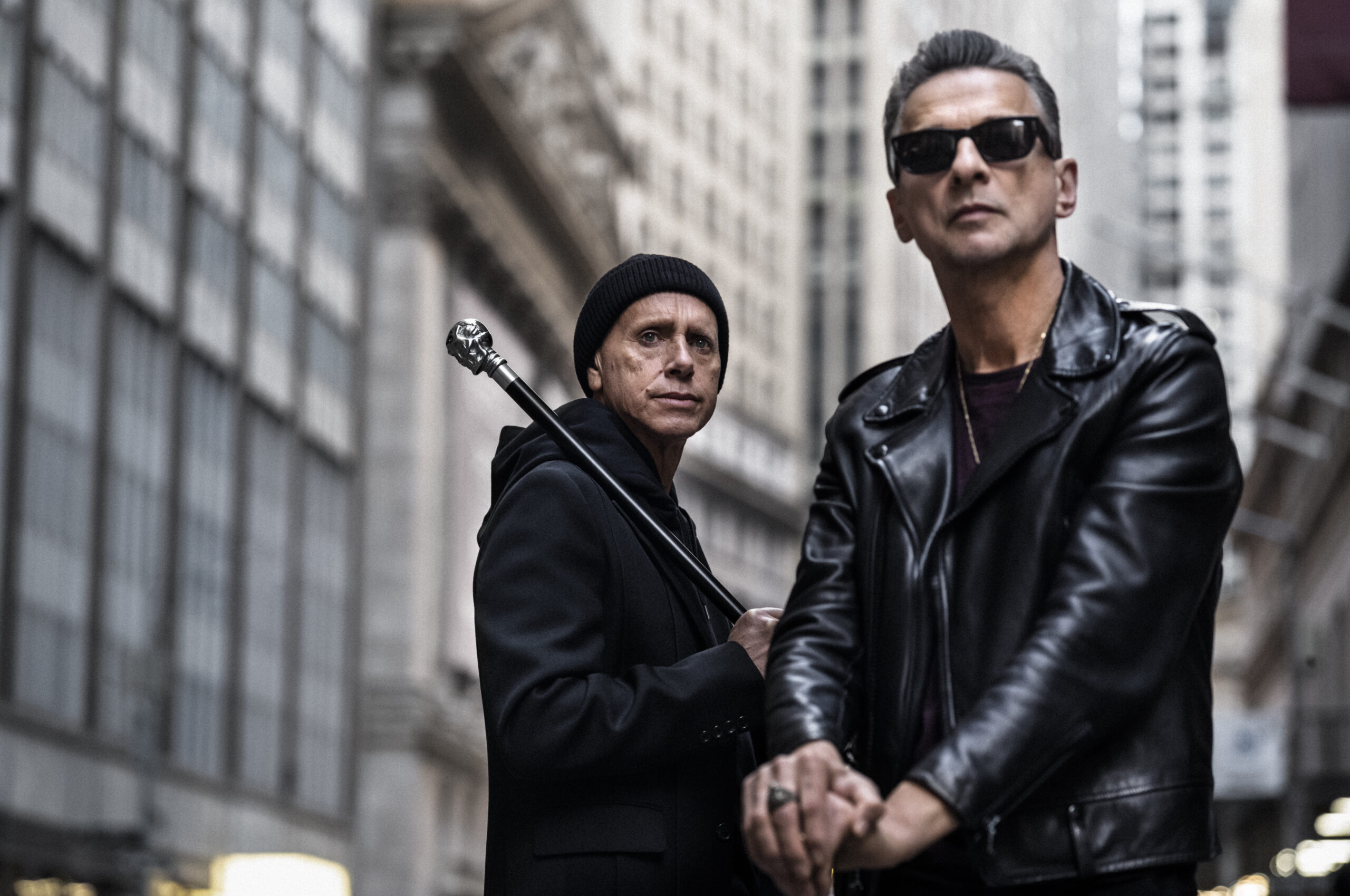 Martin Gore und Dave Gaham von Depeche Mode. Foto: Anton Corbijn