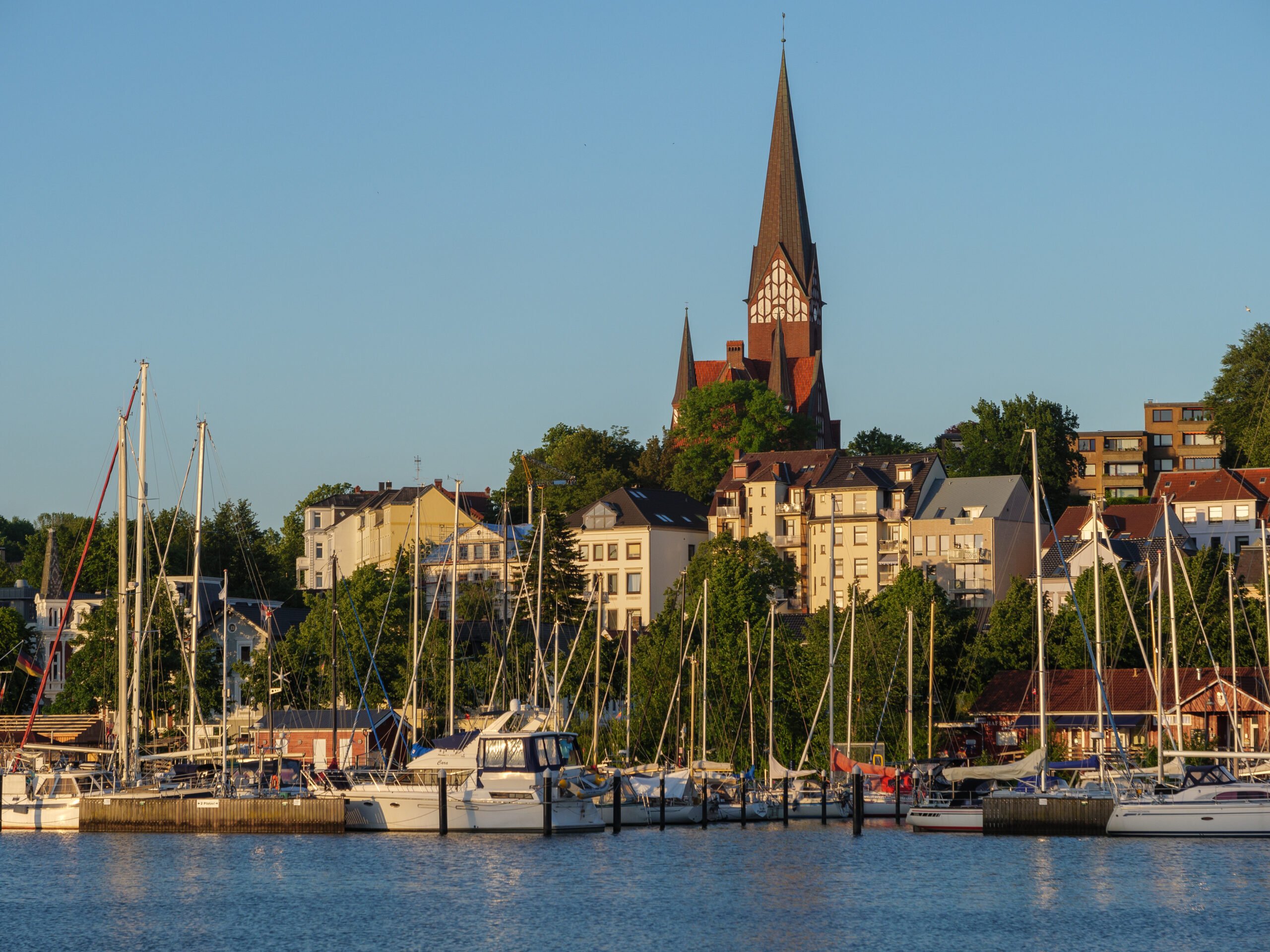 Der Flensburger Hafen im Spätsommer. Foto: Imago/ Panthermedia