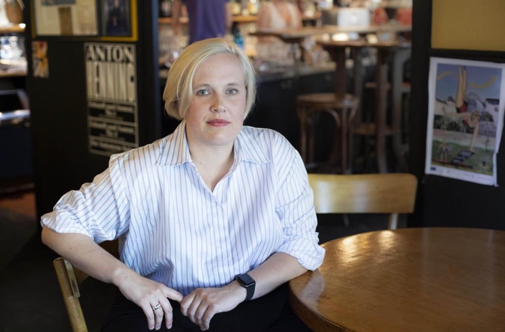 Anne Rabe wurde 1986 in Wismar geboren und zog nach dem Abitur nach Berlin. Foto: Annette Hauschild