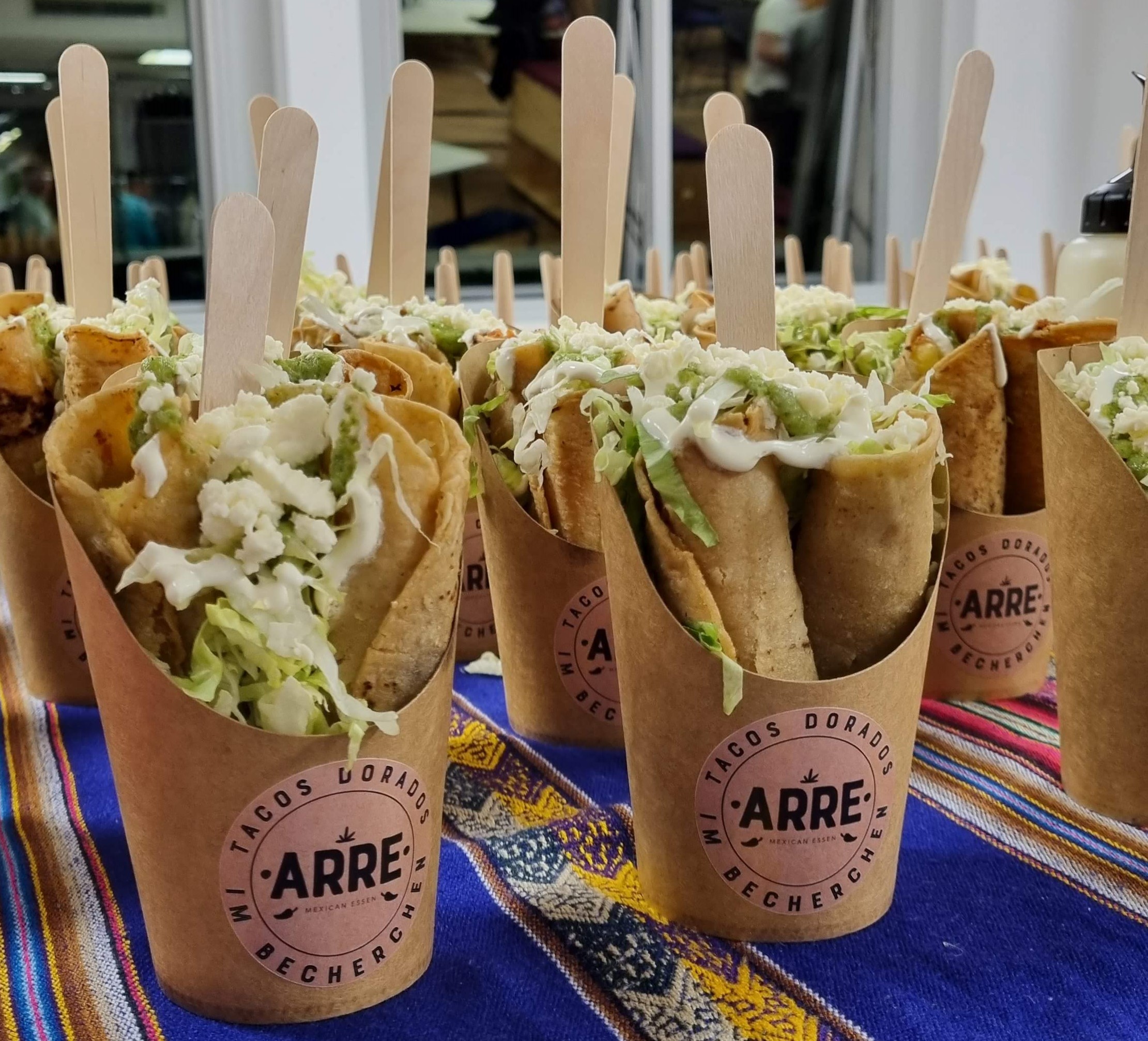 Tacos Dorados auf dem Berlin Chili Fest. Foto: Berlin Chili Fest