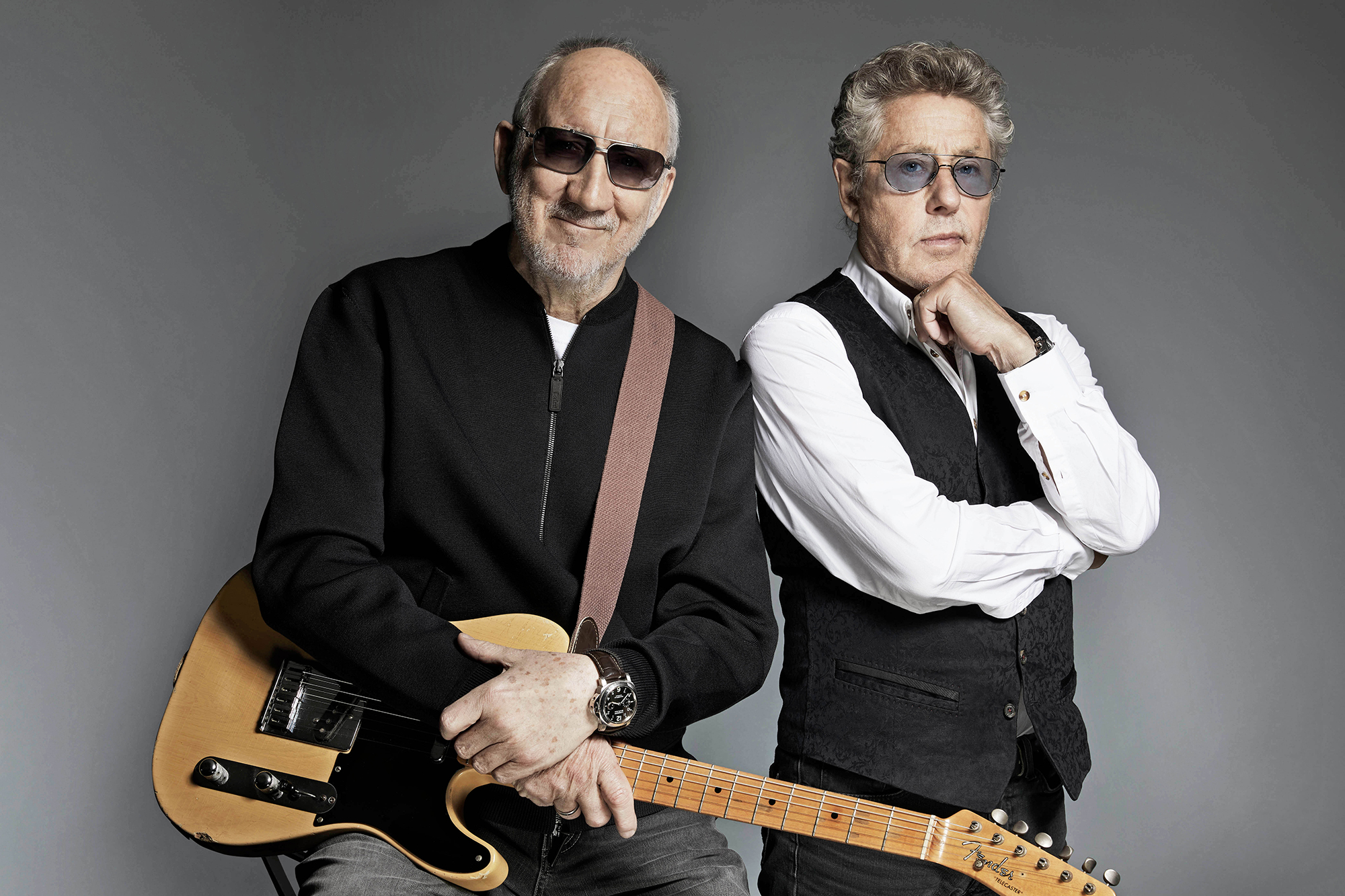 Maximum R&B:  Pete Townshend und  Roger Daltrey von The Who. Foto: KBK