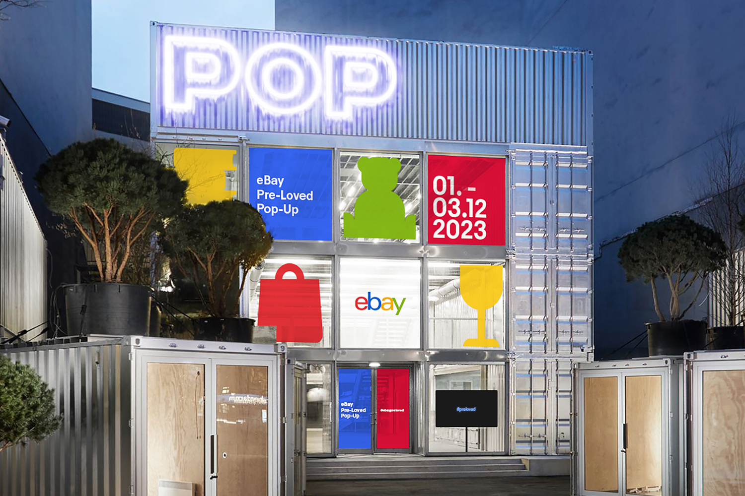 Der eBay Pre-Loved Pop-Up-Store wird auf dem Kurfürstendamm 229 zu finden sein. Foto: eBay