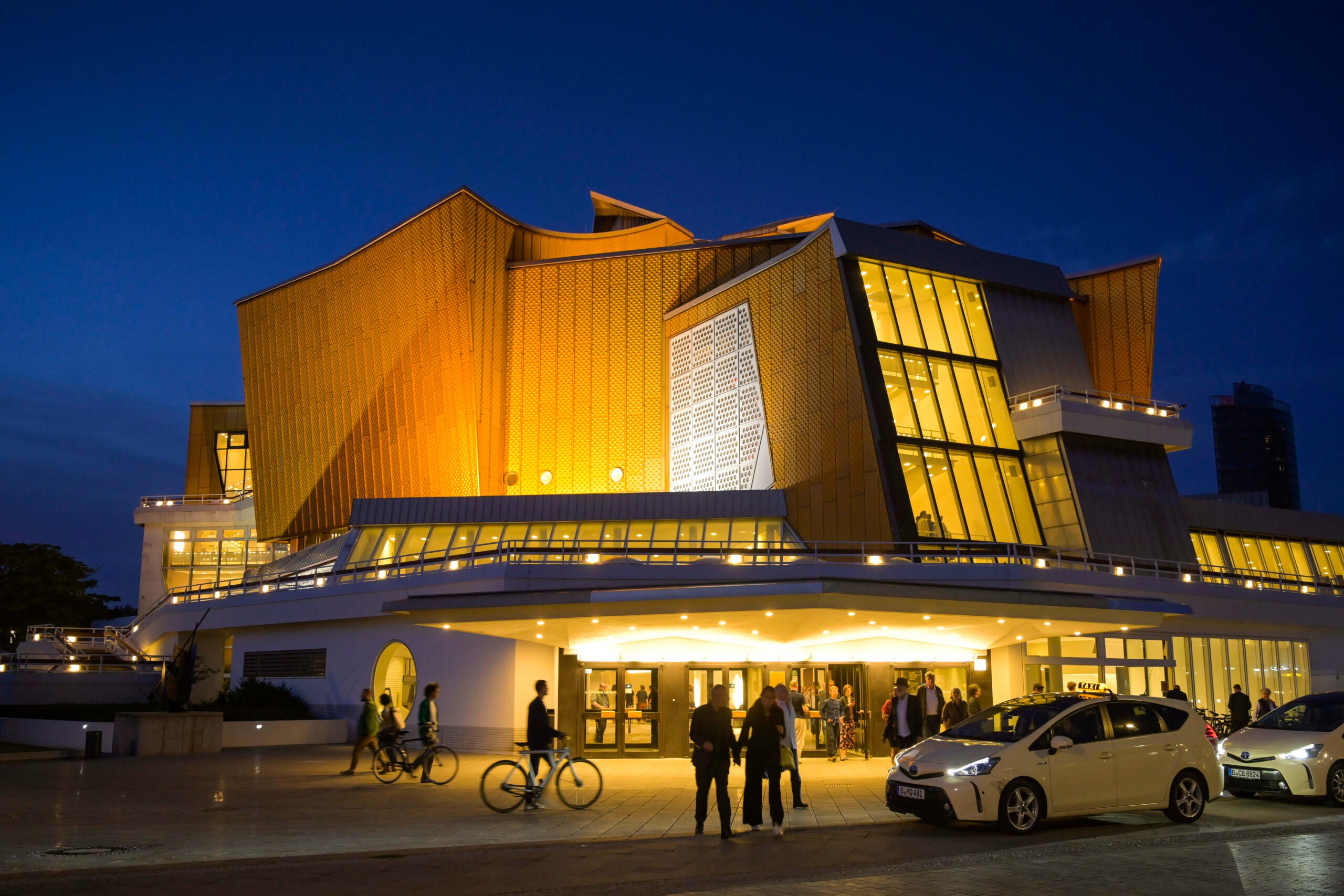 Der Kammermusiksaal der Philharmonie am Abend. Foto: Imago/ Schöning