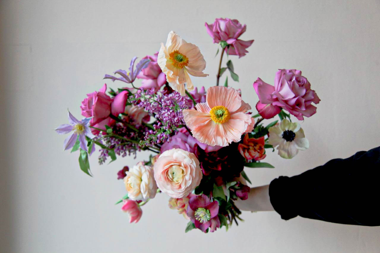 Moderne Blumen-Arrangements kommen von Marsano in Mitte.