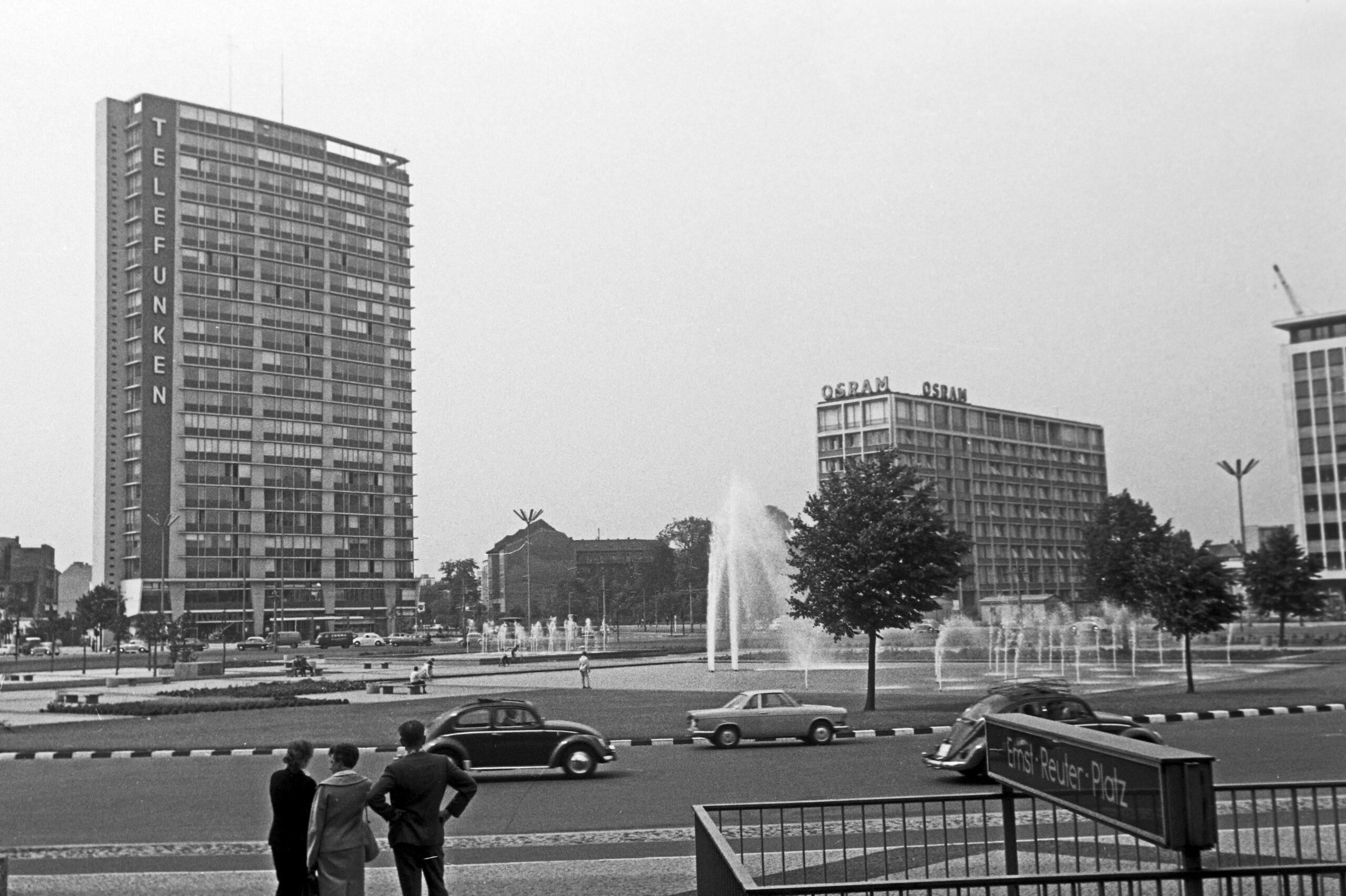 Der Ernst-Reuter-Platz, 1961. Foto: Imago/Erich Andres/UnitedArchives