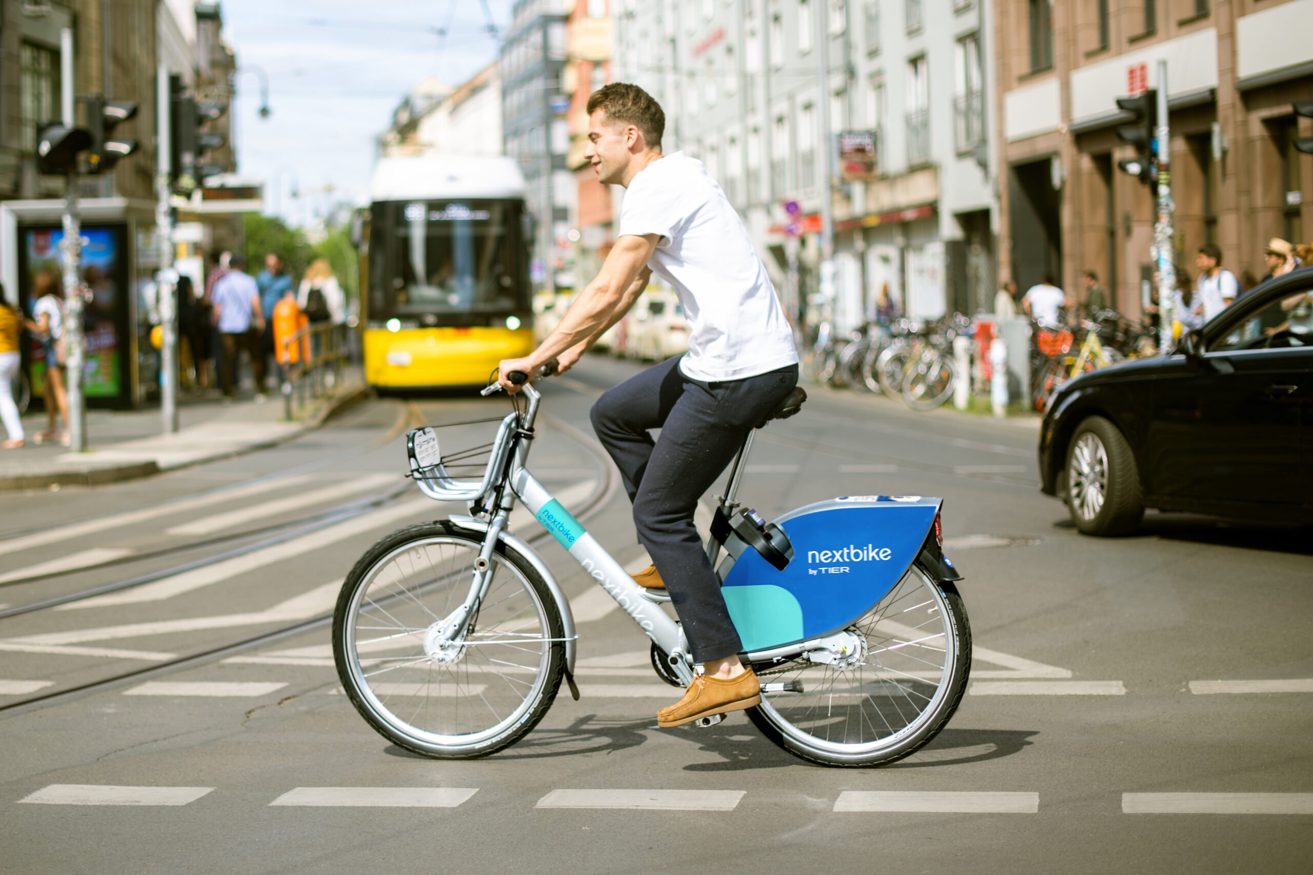 Nextbike ist praktisch, wenn ihr schnell ein Fahrrad leihen wollt. Foto: Nextbike by TIER