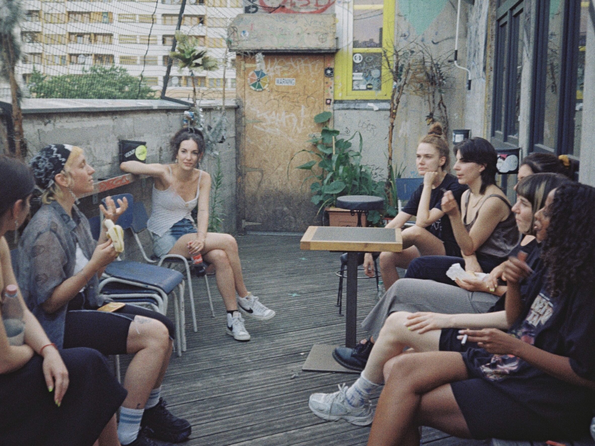 Workshop der Femme Bass Mafia. Foto: Lior Neumeister