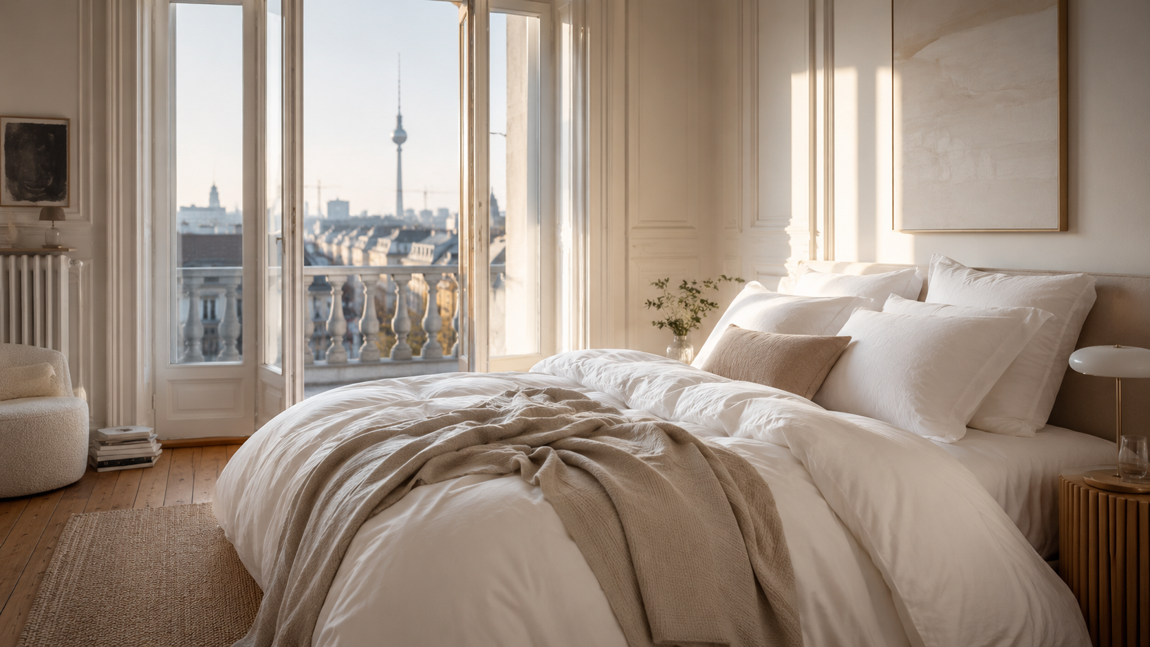 Bettwaren in Hotelqualität aus Berlin: Wie das eigene Schlafzimmer zum Rückzugsort wird